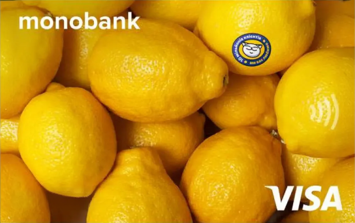 Скін Лимони Monobank