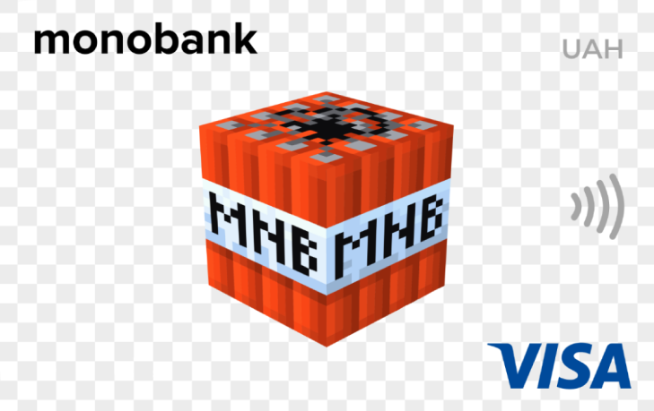Скін Minecraft MNB Monobank