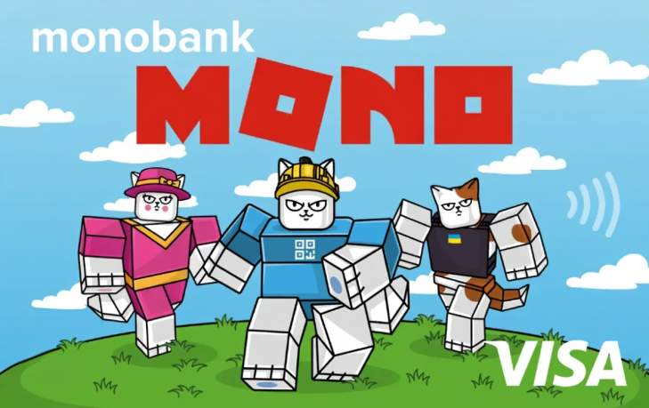 Скін Roblox Mono Monobank